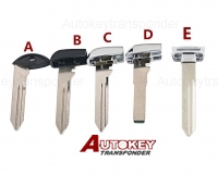 Emergency key for Chrysler/Dodge/Jeep smart card