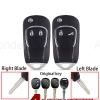 Chevrolet Love Spark Epica Sail Flip Remote Car Key Shell 2 Buttons With Left/Right Blade Fob Replacement Shell