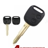 2 Buttons Replacement Car Key Blank Fob Key Case Remote Key Shell Cover for Daihatsu
