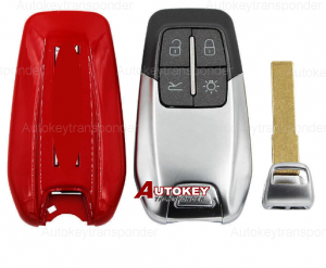 4 buttons remote key case shell fob for Ferrari 458 588 488GTB LaFerrari with insert key without logo
