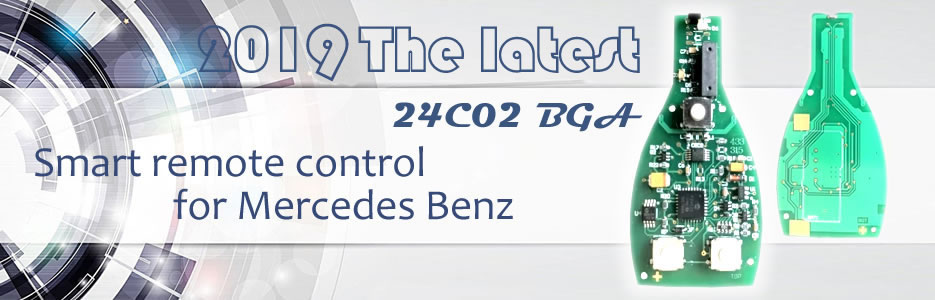 2020 The latest 24C02 BGA Smart remote control for Mercedes Benz