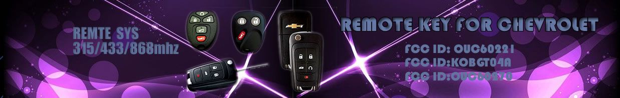 chevrolet remote and key