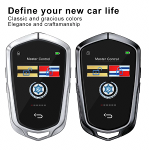 Korean/English CF858A Modified Universal Smart LCD Key Comfortable Keyless Entry For Audi/Ford/Mazda/Toyota/Porsche