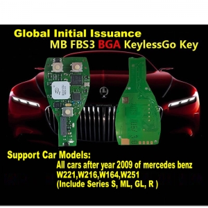 MB FBS3 BGA KeylessGo key For Mercedes Benz