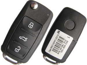 For NEW VW/seat/skoda 3button remote flip Key