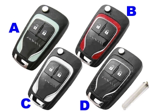 For Opel 2button Flip key (Colorful)