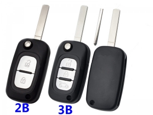 For Renault flip remote key /shell