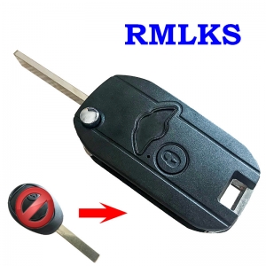 Flip remote key shell for Bmw mini copper