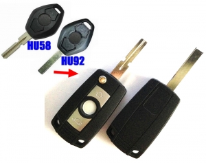 For BMW x5 flip remote key