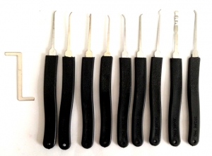 LOCKSMITH TOOLS lock picks 9+1