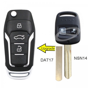 Upgraded Flip Folding Remote Car Key Fob key for Subaru Impreza Forester Liberty