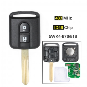 For Nissan Remote Key