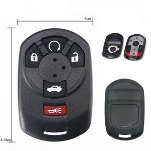 Keyless Entry Remote Control Car Start Key Shell Case Cover  FOB for Cadillac STS 