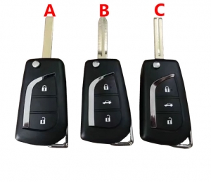 For Toyota  Flip Remote Key shell
