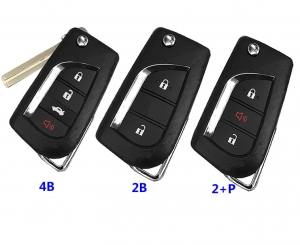 for toyota flip key 315mhz with H chip