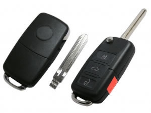 For Toyota 3Butten Flip Remote Key  For FCC: HYQ12BBY