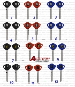 For  Suzuki Motocycle Transponder Key 