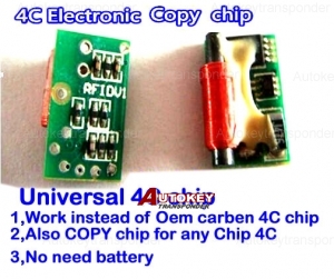 4C cloneable Transponder Chip 