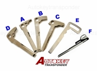 Emergency Key blade for Mercedes benz smart Card
