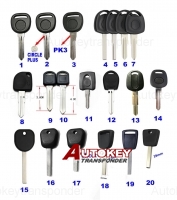 For CHEVROLET bucik gmc pantic transponder key