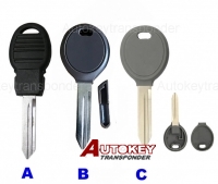 For CHRYSLER/Dodge TPX  transponder key shell