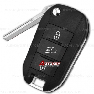 433MHZ Flip Remote Key For Peugeot /Citroen 