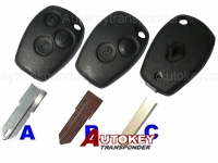 For  Renault Remote Key 433MHZ 46CHIP