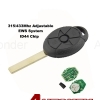 3btn Remote Key For Bmw Mini (EWS System)