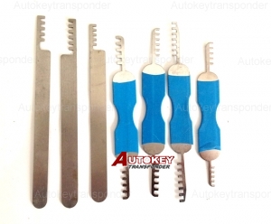 7pcs Double Sided PedLock picks