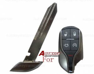 Maserati emergency key blade