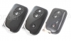 Remote key shell for Lexus smart card