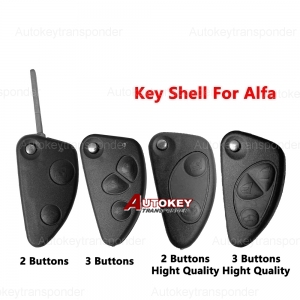 For Alfa flip key shell