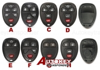 Remote control For GM Buick Chevrolet
