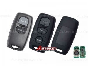 for mazda 3button remote key/case