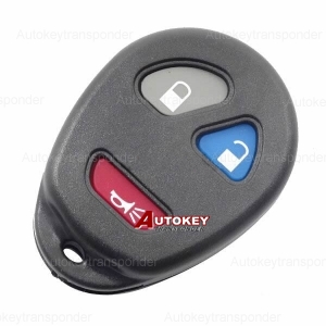 For GMC 2+1 Button remote case