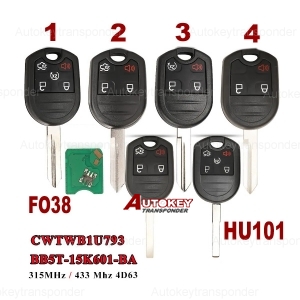 For ford remote key
