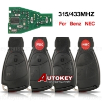 For Mercedes Benz black smart key