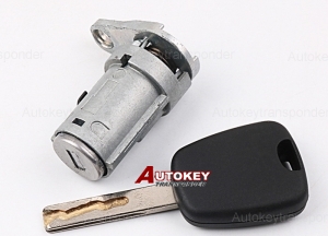 for peugeot/citroen 407 left door lock(with groove)