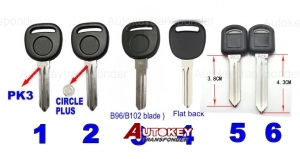 For Cadillac transponder chip key