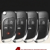 VAUXHALL OPEL Insignia Astra Modified Flip Folding Remote Key Case Shell For Chevrolet Lova/Aveo/Cruze For Buick