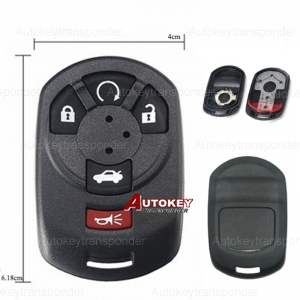 Keyless Entry Remote Control Car Start Key Shell Case Cover  FOB for Cadillac STS 