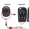 Modified flip remote key 