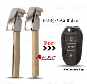 For Citroen emergency key blade