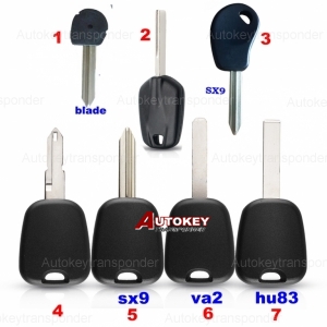 For Peugeot/Citroen transponder Key