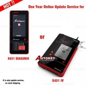 One Year Online Update Service for X431 Diagun III/X431 IV/X431 V/X431 V+