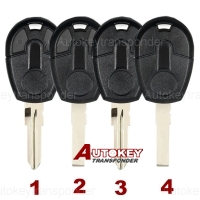 For Fiat remote key shell