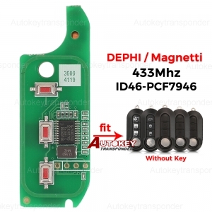 Remote Key Circuit Board 433Mhz PCF7946 For Alfa Romeo 159 Mito Giulietta Fiat 500 Doblo Qubo Grande Punto 2006-2013