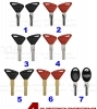 Motor car key Transponder key for Apulia motorcycle