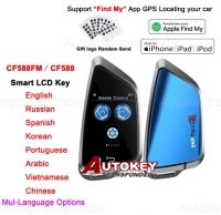 CF588 Modified Universal LCD Smart Remote Key Find My For BMW Ford Benz Audi Toyota Honda Cadillac Hyundai VW Comfortable Entry