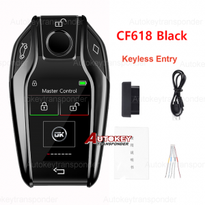 CF618 Modified Smart Remote Key LCD Screen For BMW For Benz For Audi For Toyota For Honda For Hyundai For KIA Korean/English